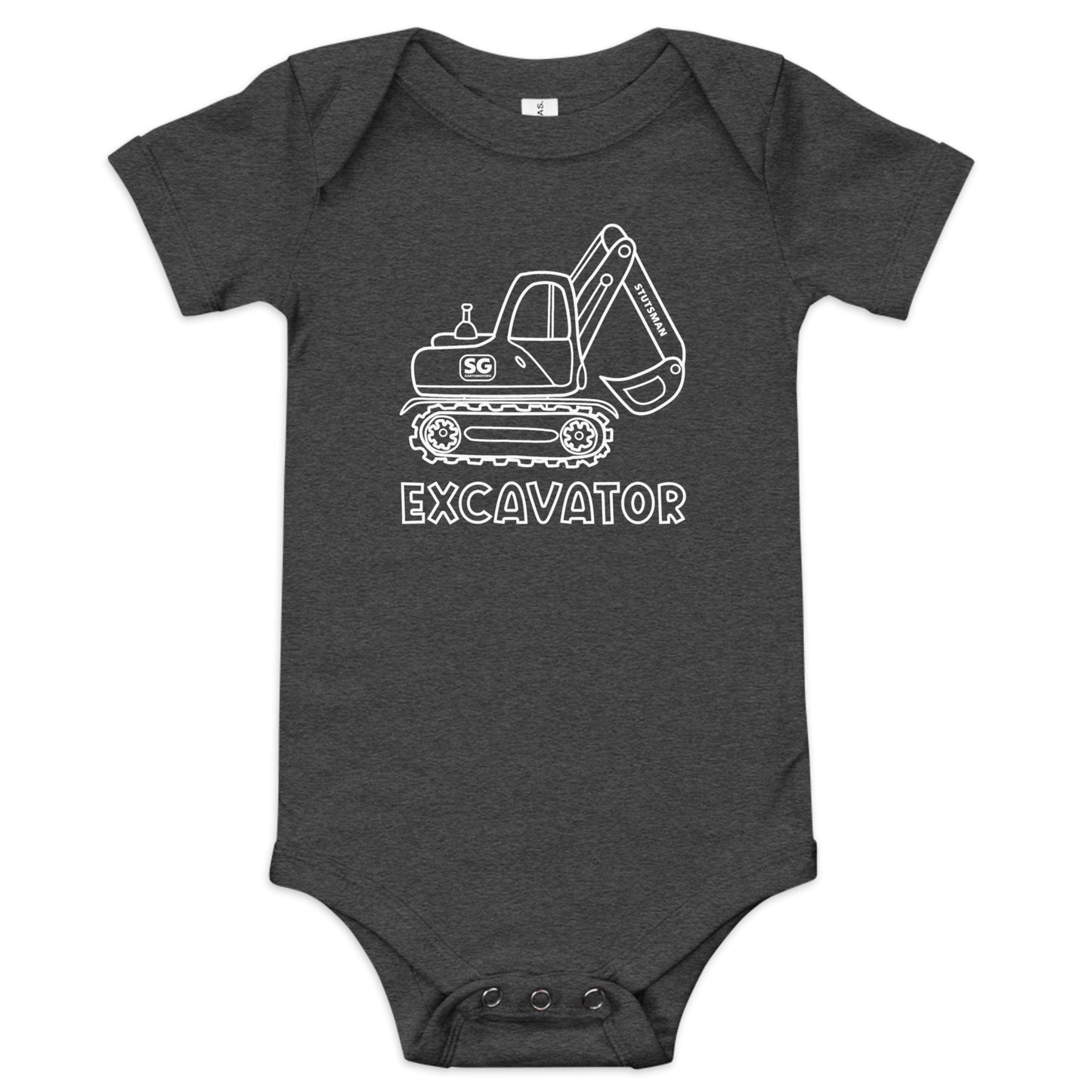 Baby Excavator Onsie