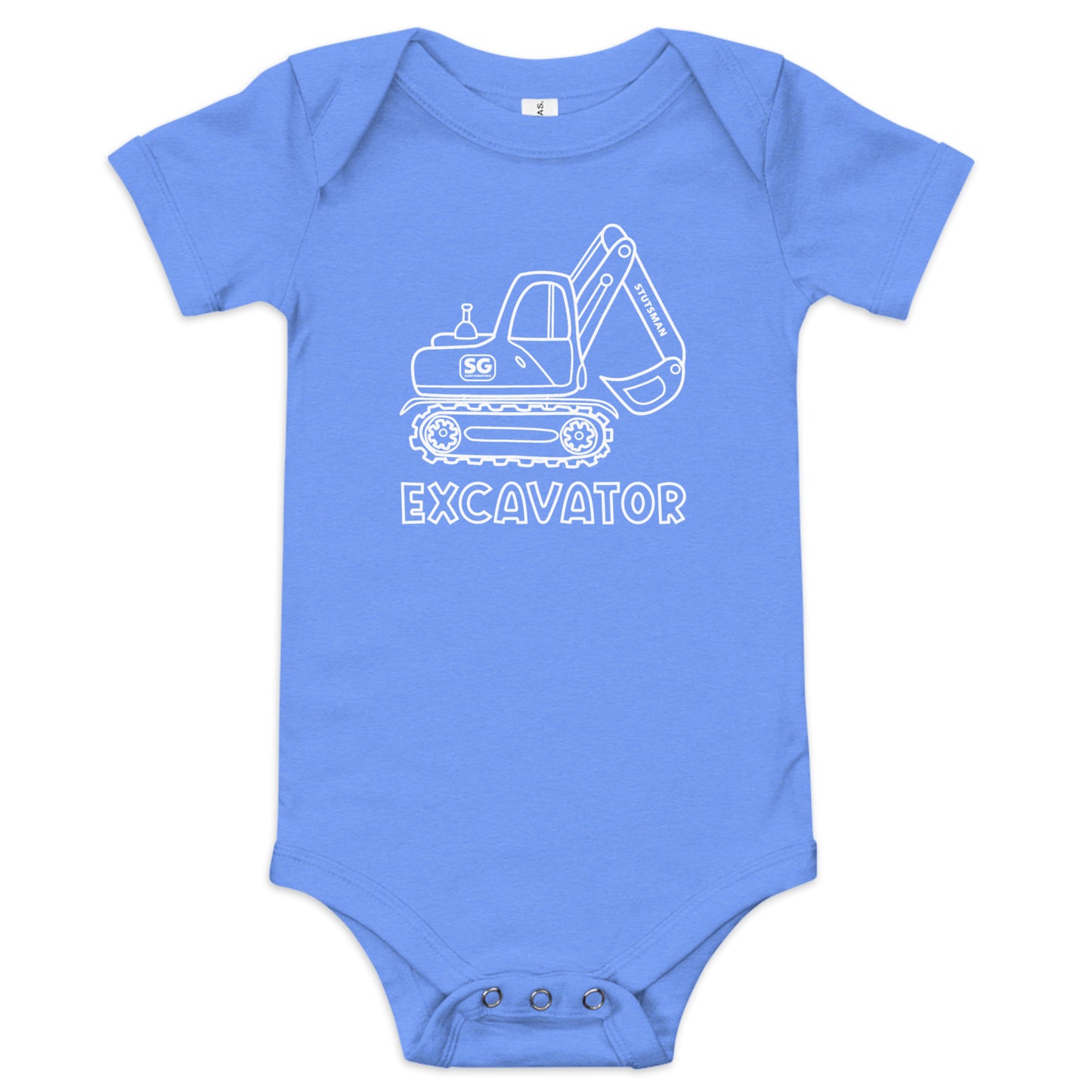 Baby Excavator Onsie