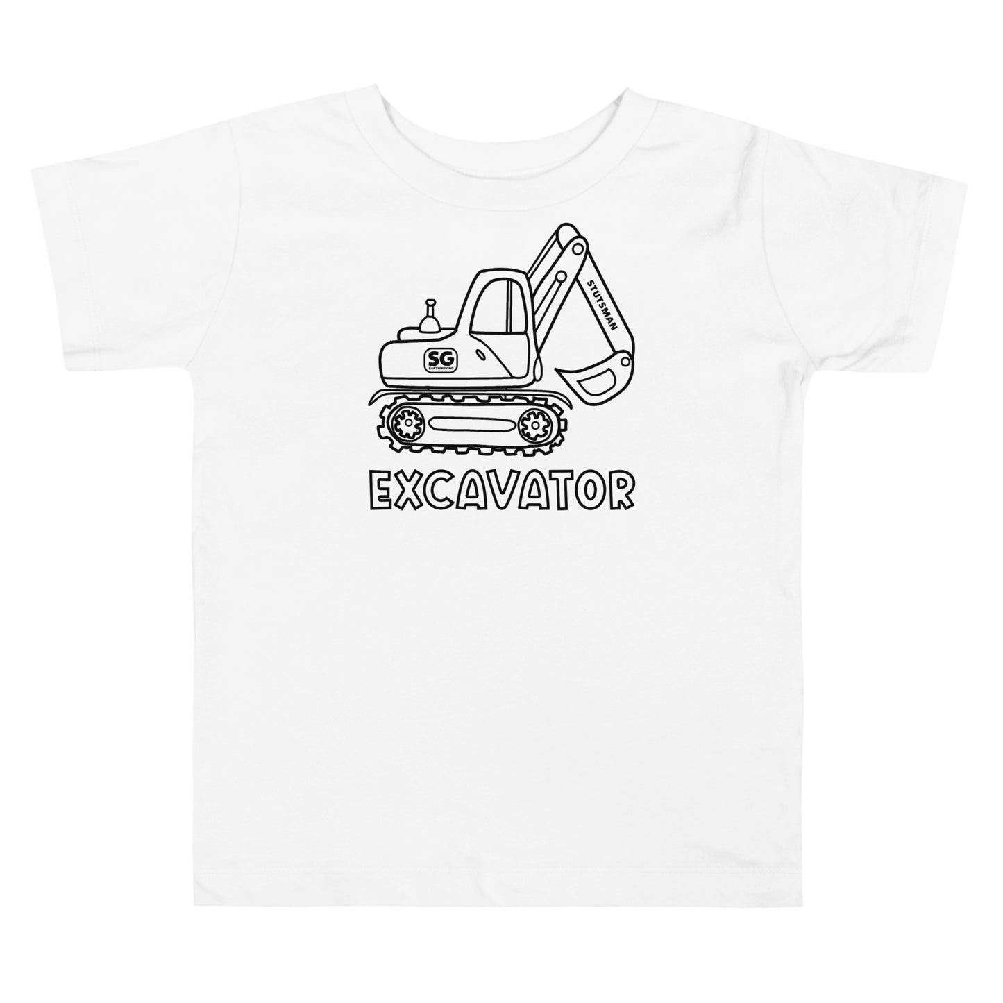 Toddler Excavator Tee