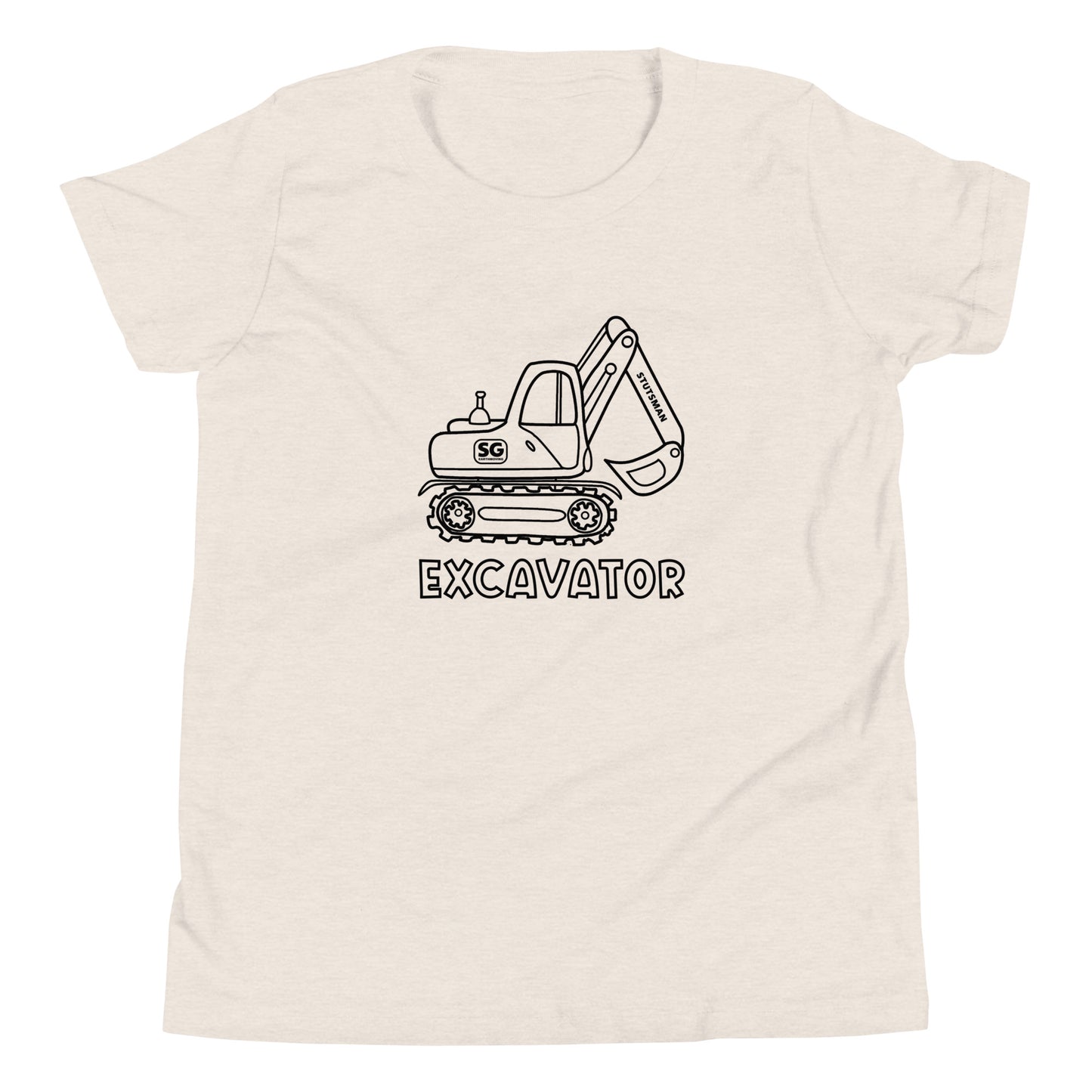 Big Kid Excavator Tee