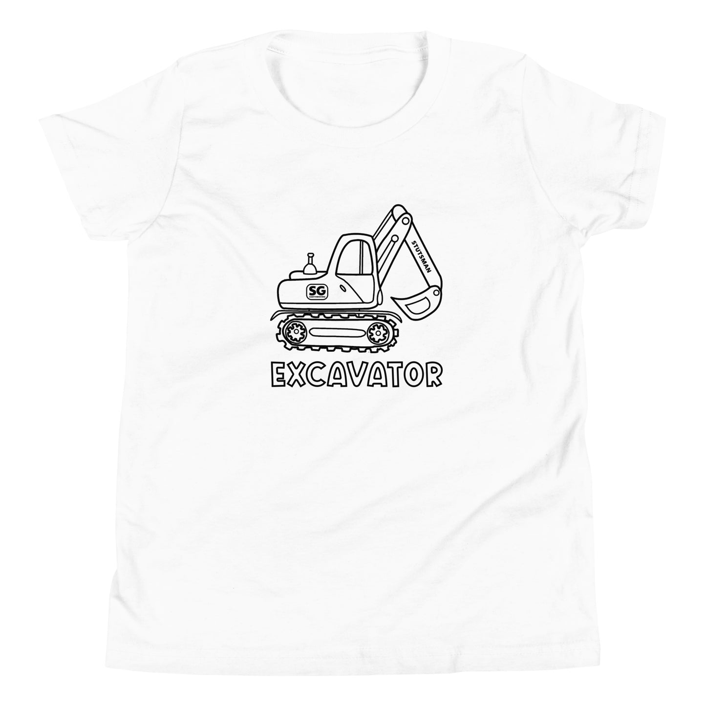 Big Kid Excavator Tee